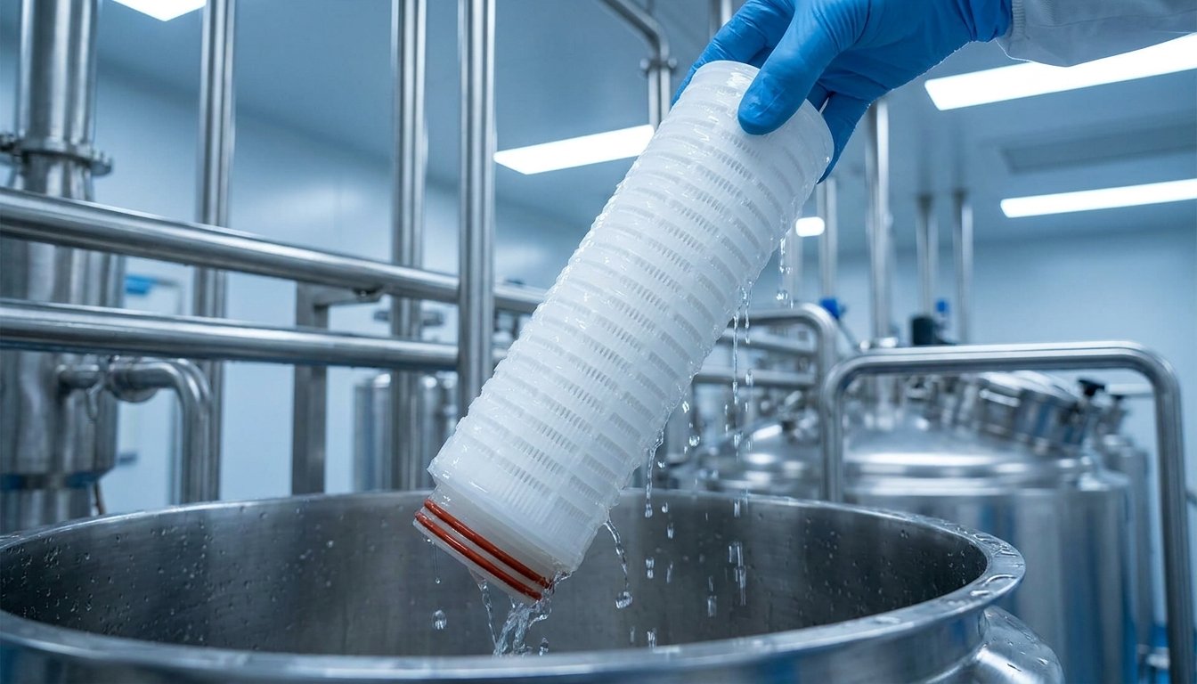 Liquid filtration — beer, water and process liquid