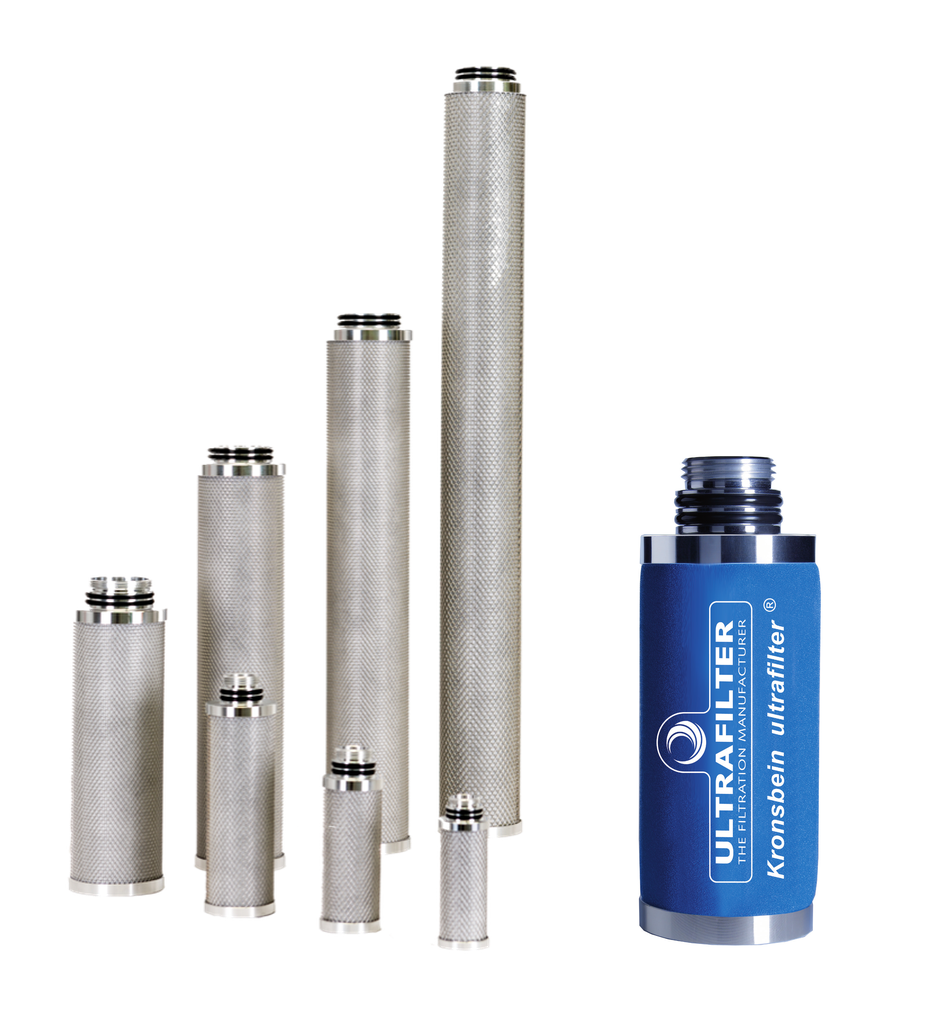 Ultrafilter compressed-air filter elements FF, MF, SMF and AK