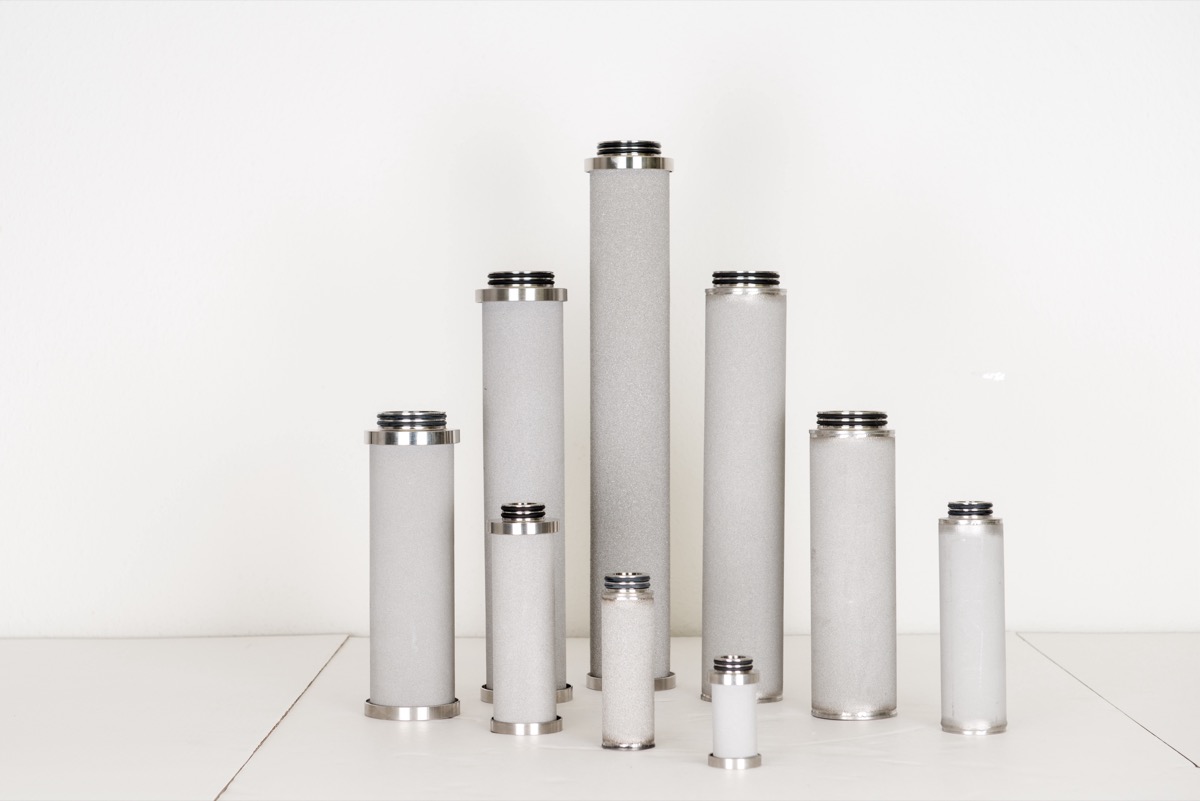 P-GS sintered stainless